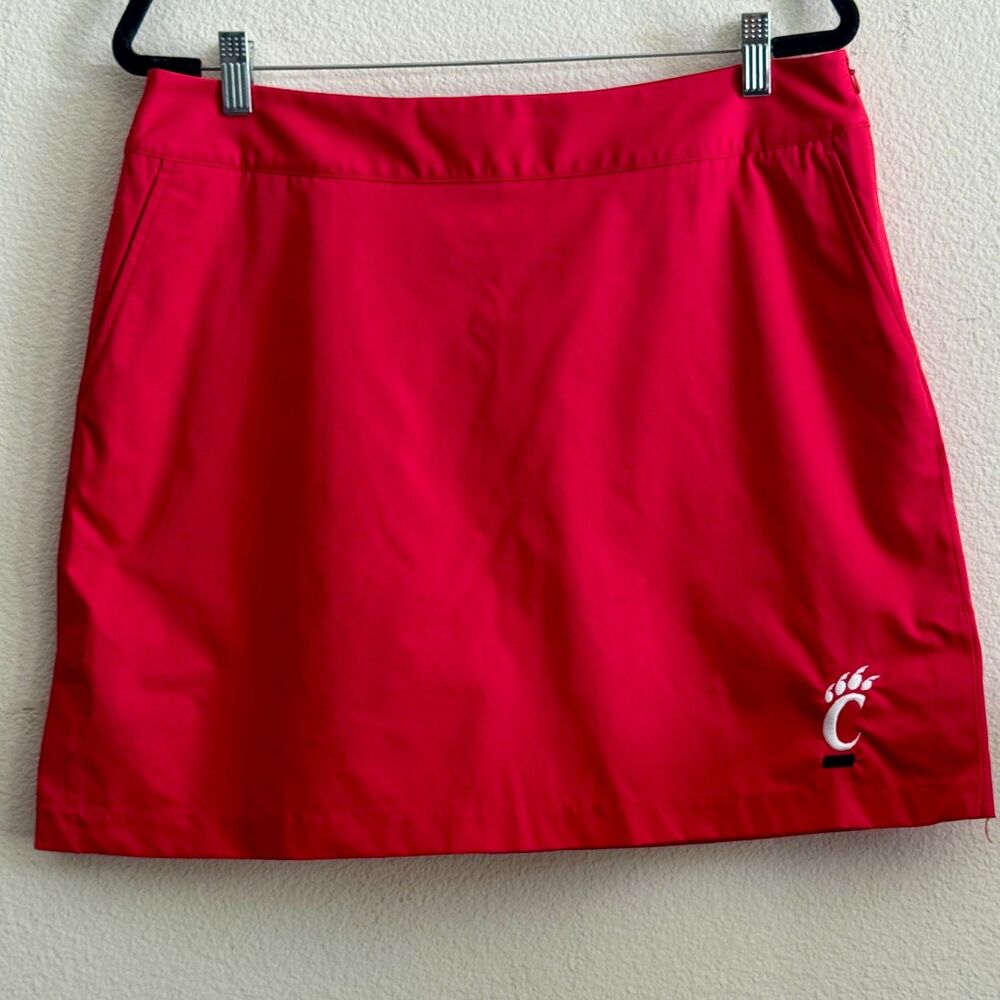 Adidas Climacool Cincinnati Bearcats Skort Women's Size 12 Red Golf Tennis